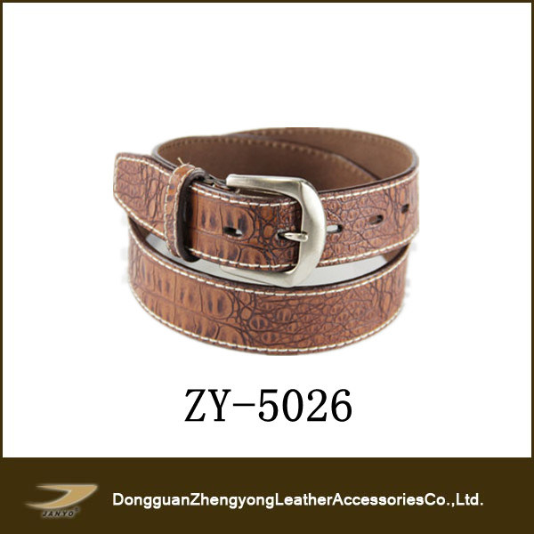 2013 Fashion Crocodile Leather Belt Men Janyo (ZY-5026)