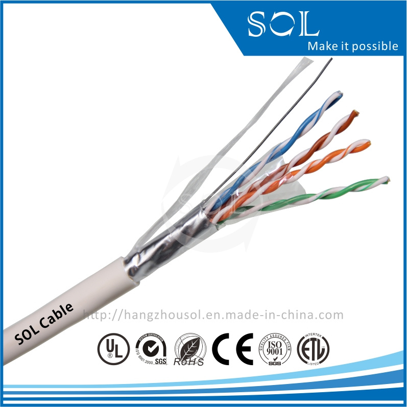 24AWG 4P 8pin FTP Cat5e Computer Cable