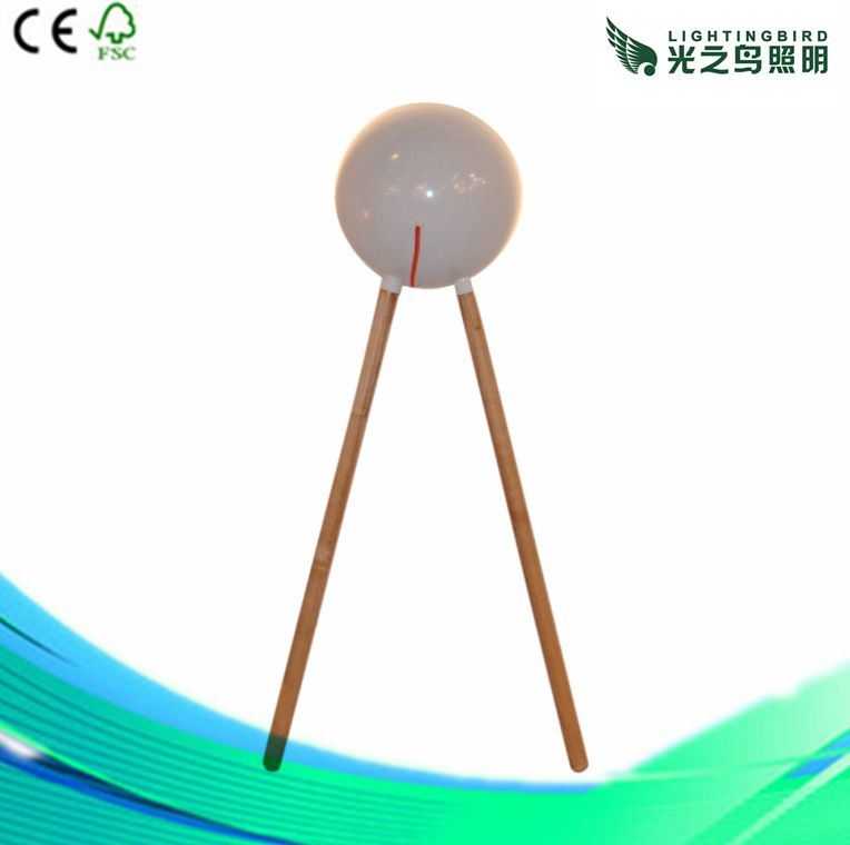 Home Lighting Modern Wooden Floor Lamp for Hotel, Competitive Price (LBMD-YY)