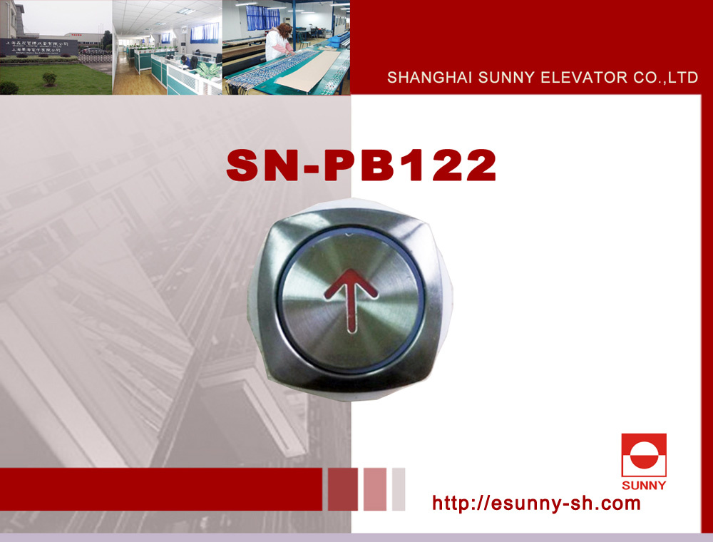 Lift Push Buttons in Square Shape (SN-PB122)