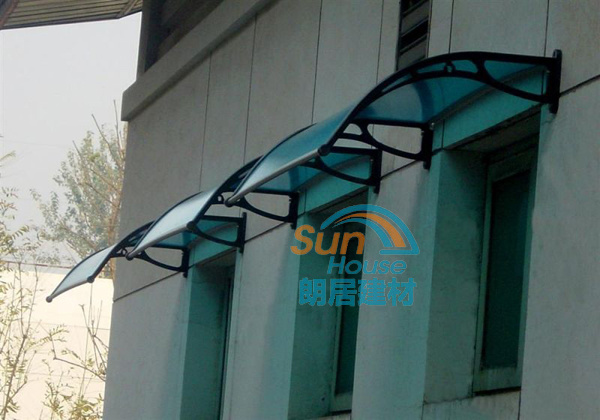 Polycarbonate Door Awnings, Fixed Awning