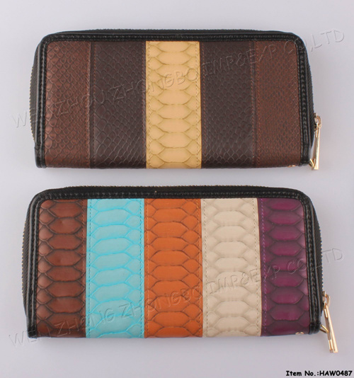 2015 New Leather Women Wallet (HAW0487)