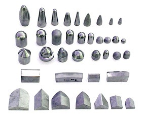 Differents Types of Tungsten Carbide Mining Tips in Blank
