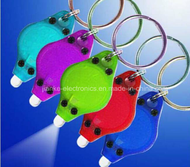 Promoitonal LED Key Chain with Logo Printed (3032)