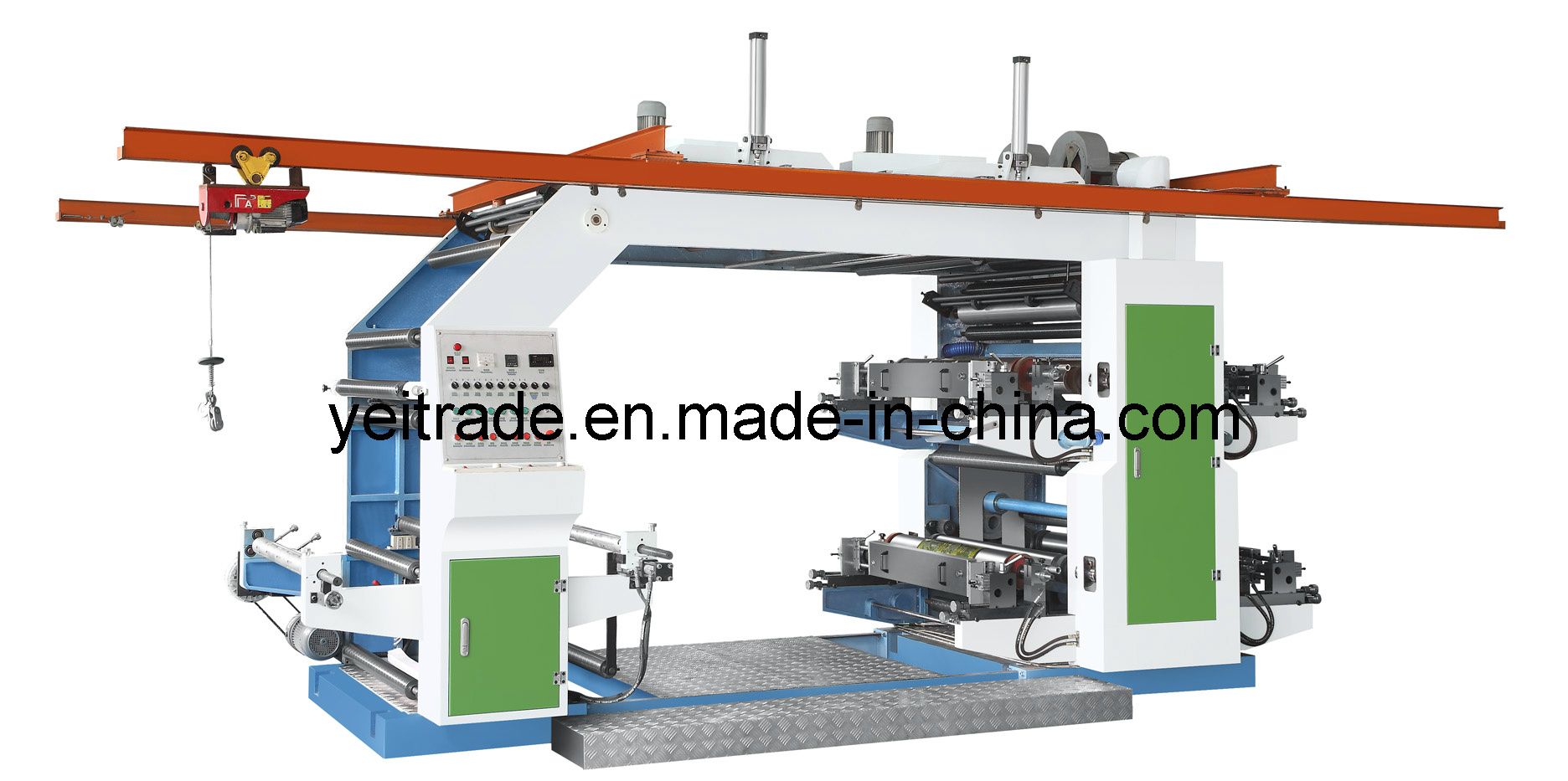 High Speed Medium-Range Flexo Printing Machine