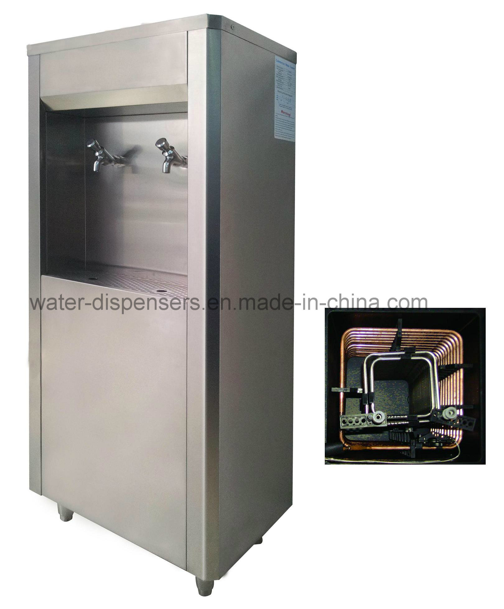 Stainless Steel Pipeline Drinkable Water Dispenser (SGRO-660F)