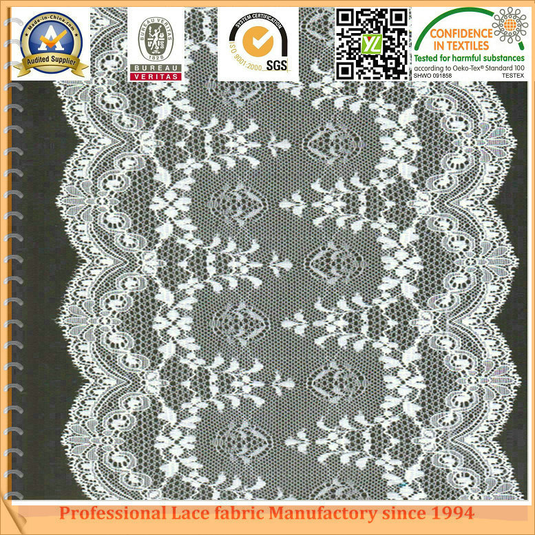 Stretch Lace for Cloths with SGS