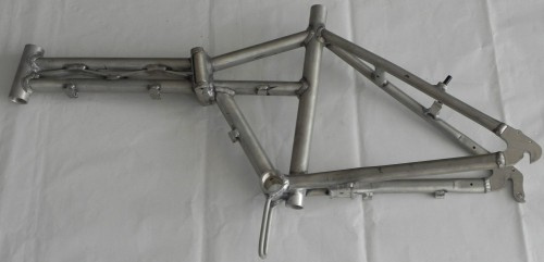 Aluminium Alloy Folding Bicycle Frames