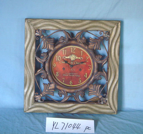 Hanging Metal Clock (YL71044)