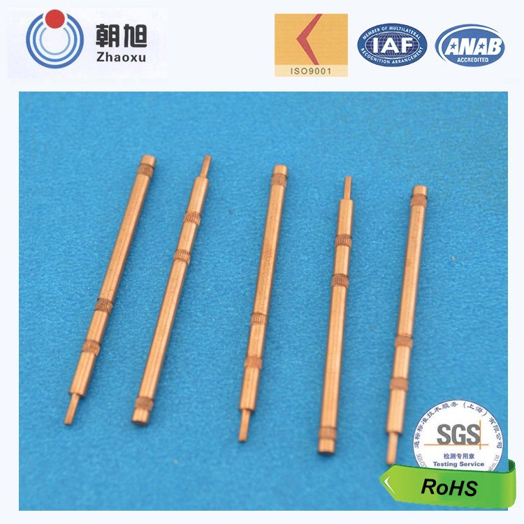 China Supplier Custom Made Precision Knurled Shaft