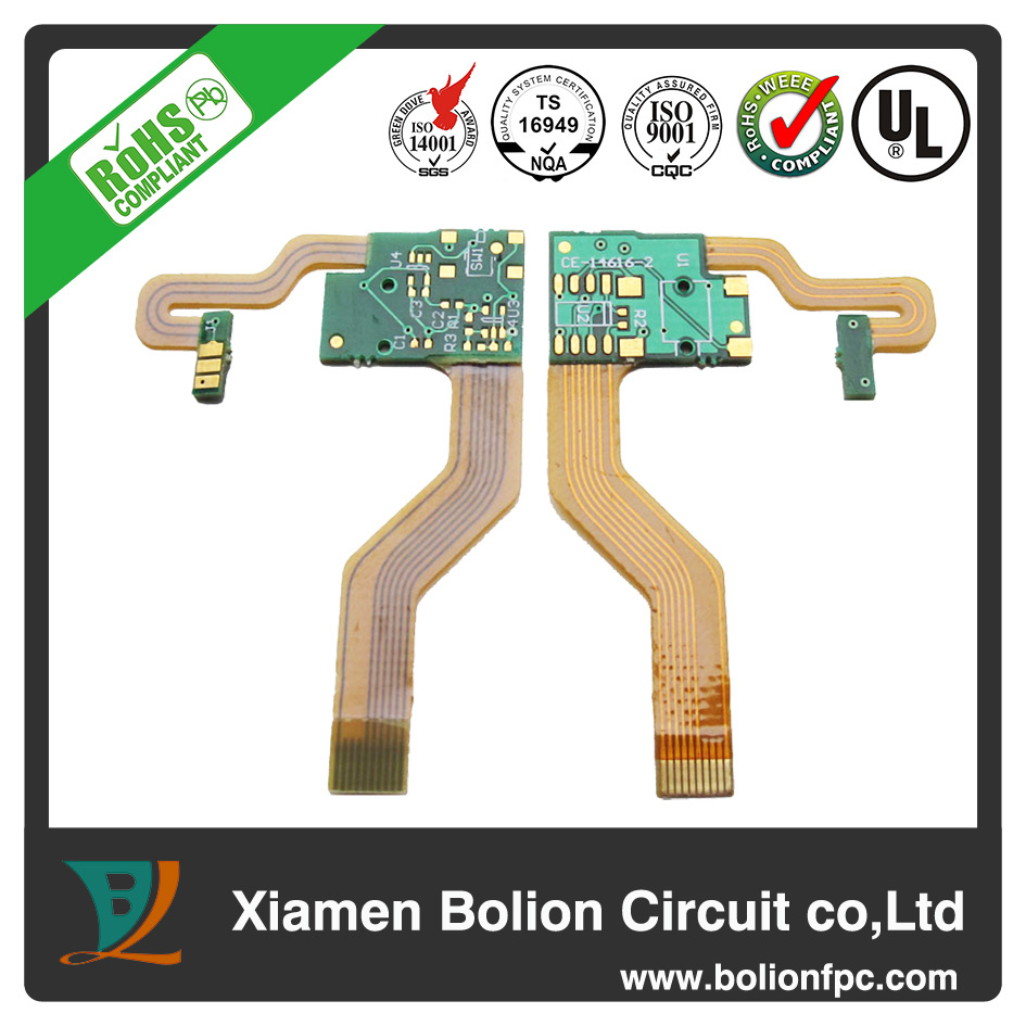 4 Layers Rigid and Flex Hybrids Circuit Board