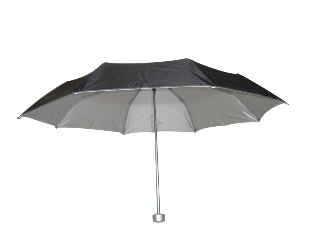 Anti-UV Cheap 3 Folding Umbrella (3FU018)