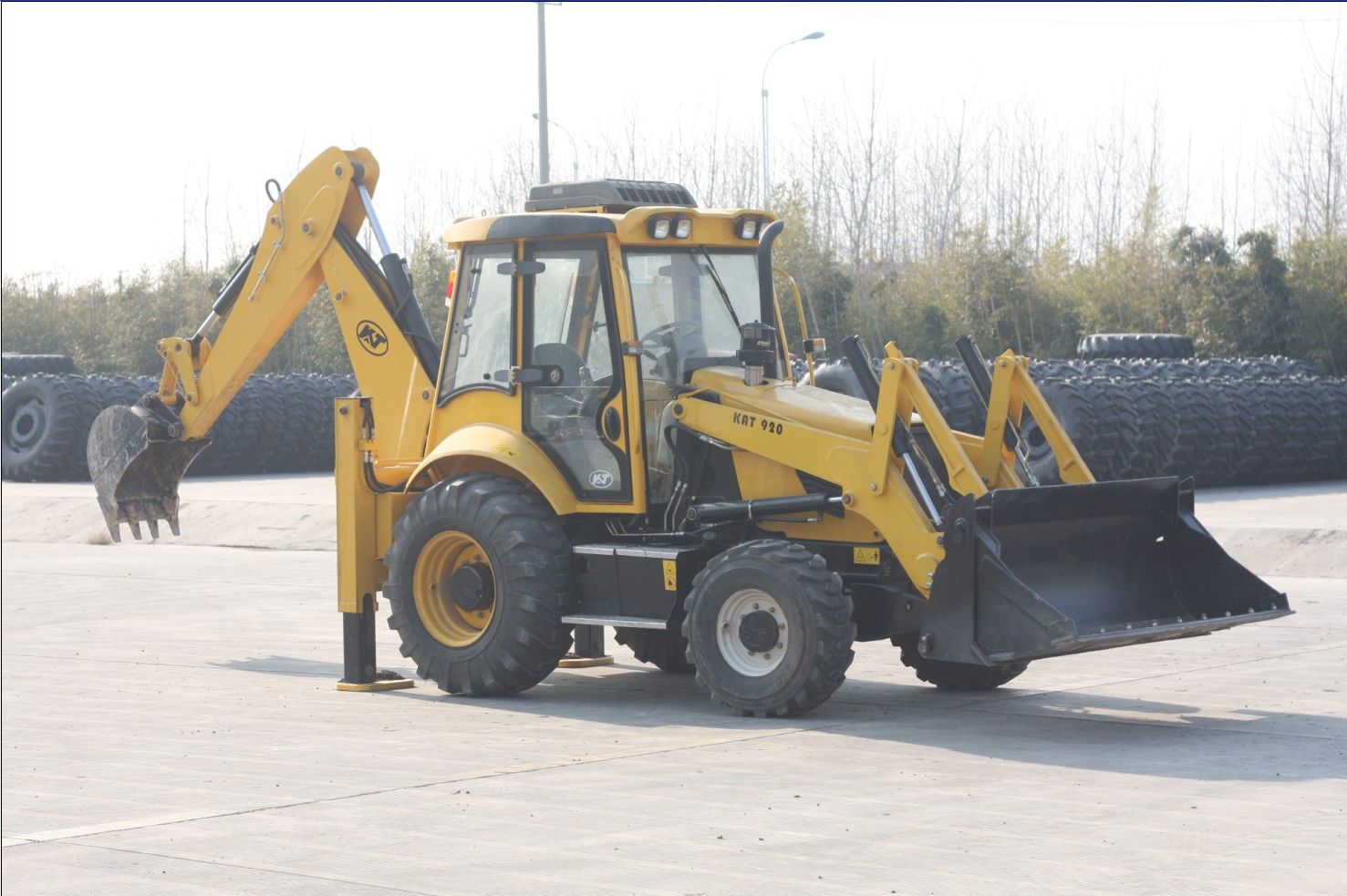 4WD Backhoe Loader