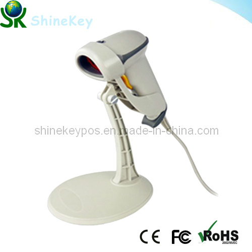 Hot Selling Automatic Laser Barcode Scanner (SK 9800 White)