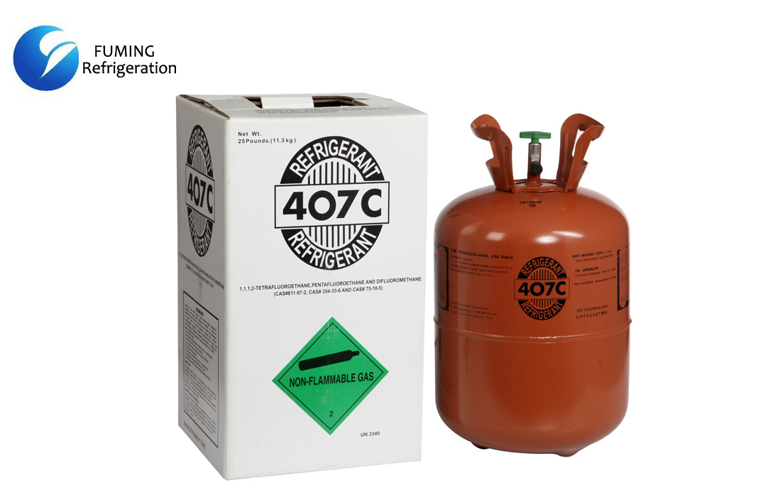 Environment-Friendly Refrigerant Gas R407c