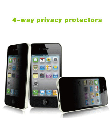 4 Way Privacy Screen Protector for iPhone 5