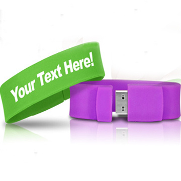 USB Wristband Disk, Bracelet Flash Disk