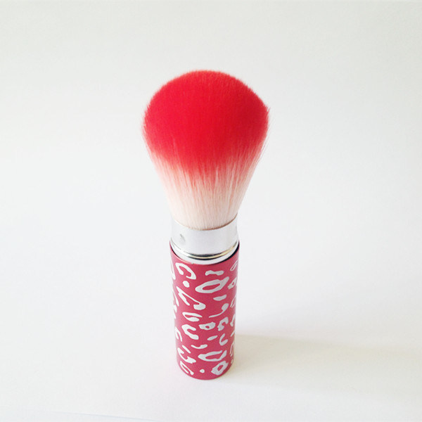 Synthetic Retractable Cosmetic Brush with Red Hair (TOOL-80)