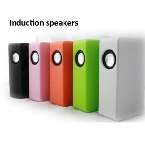 Induction Speaker for Mobile Phone New Portable Induction Speaker for iPhone Induction Speaker