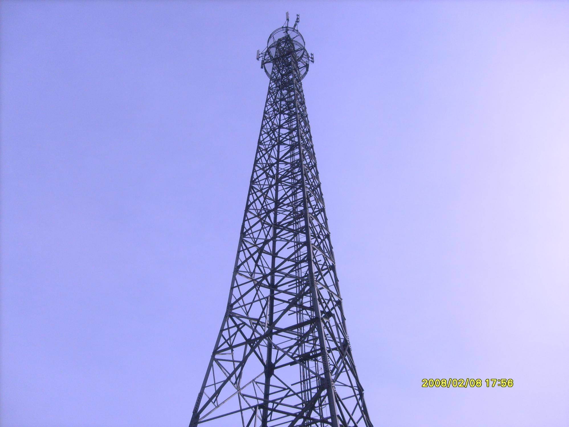 Broadcasting Radio Steel Telecommunication Tower (ray11)