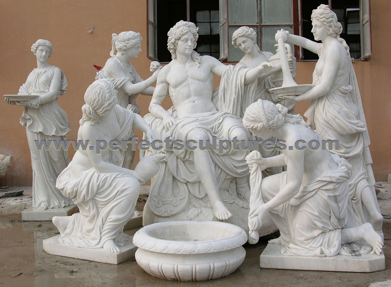 Carved Stone Marble Sculpture for Garden Decoration (SY-X1722)