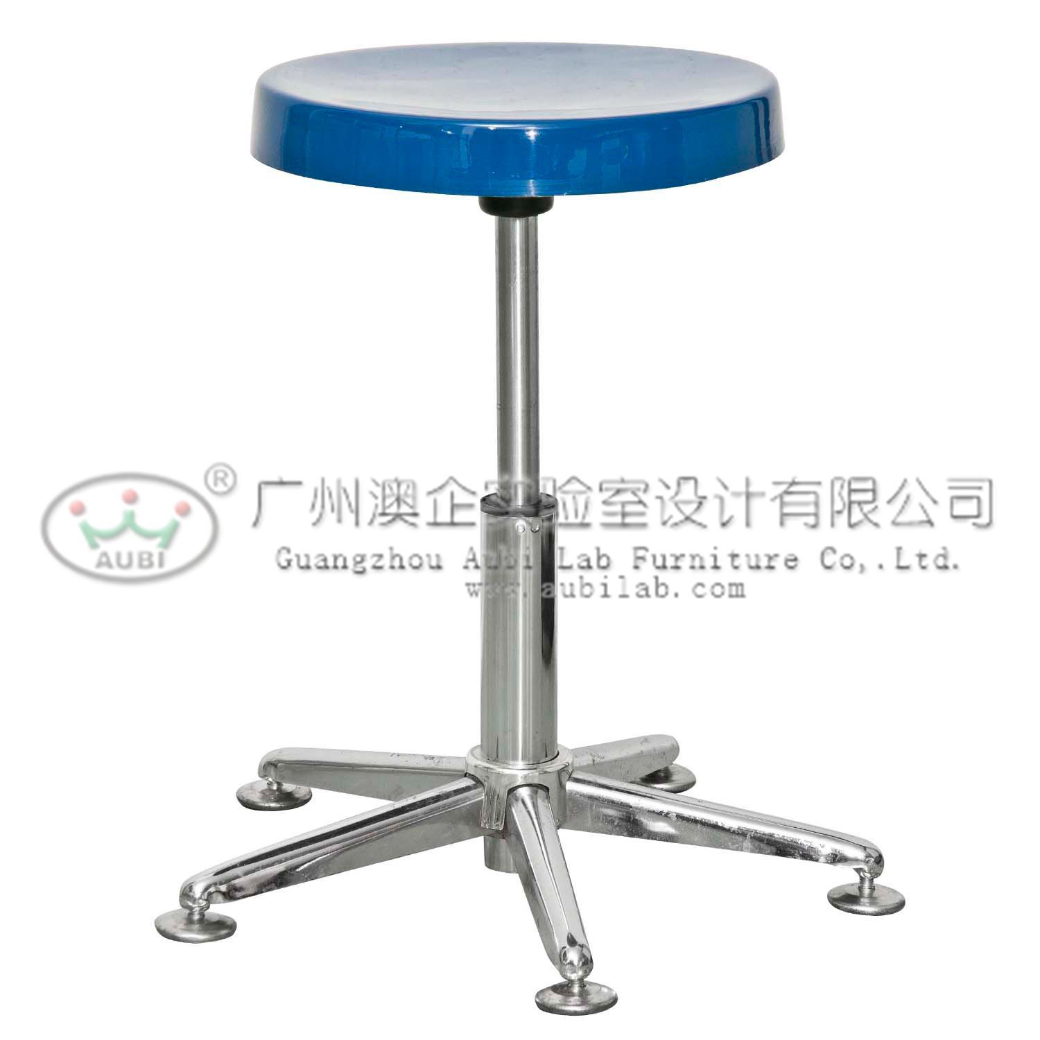 Glass Fiber Reinforced Plastics Lab Stool with Adjustable Height