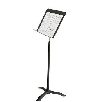 Black on Black Music Stand/Melody Music Stand