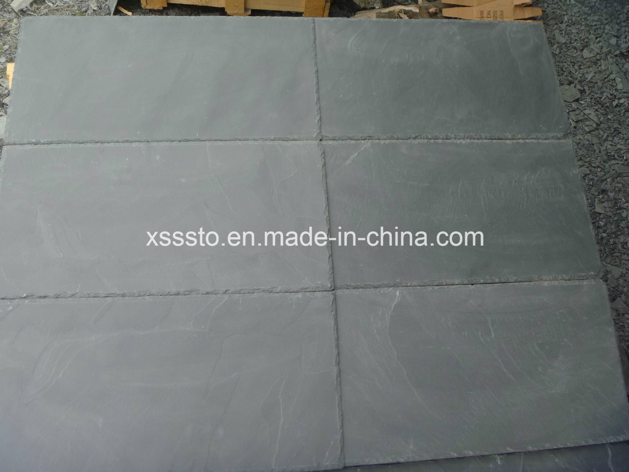Cheap Price Natural Stone Black Slate Tiles for Roof and Wall Panel