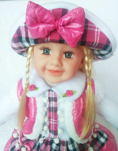 Doll Plastic Toy Baby Doll Gift Intelligent Doll Plush Doll