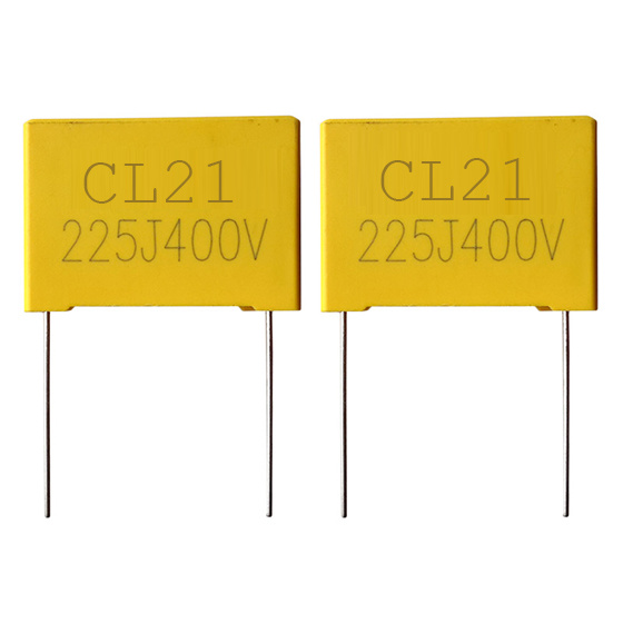 Box Type Metallized Polyester Film Capacitor Cl21-B