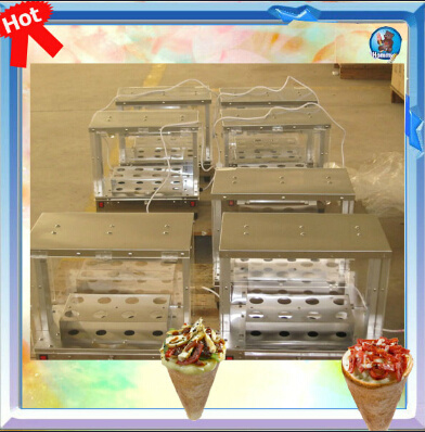 Pizza Cone Display Cabinet PA-D1 (CE certificate)