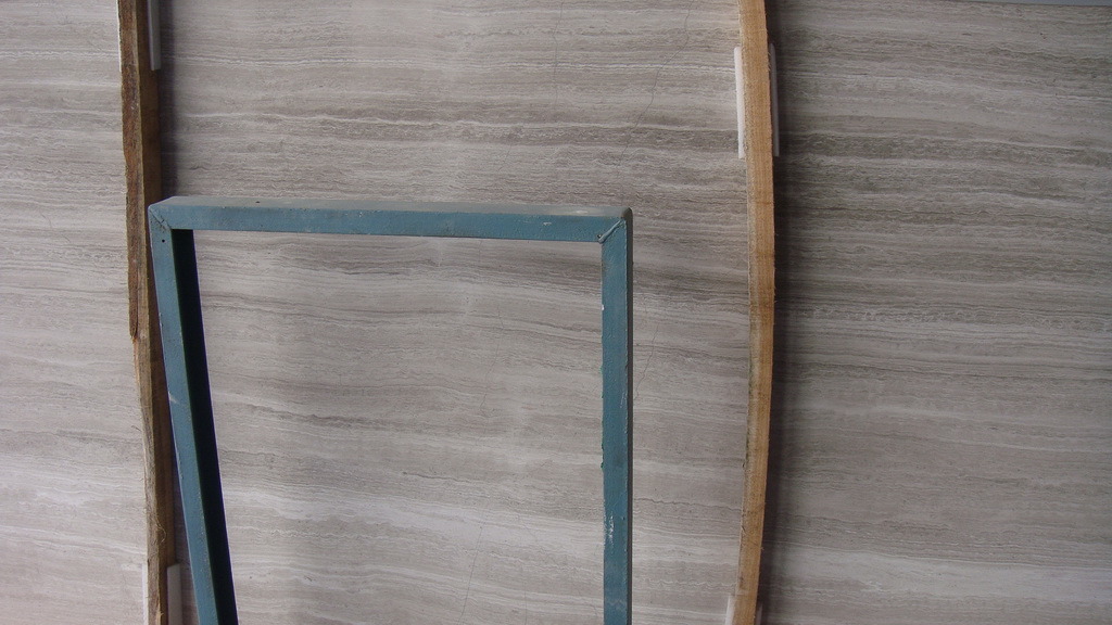 White Wood Grain Marble Chinese White Marble for Bathroom Flooring