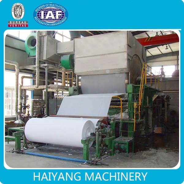 (1880mm) Tissue Toilet Paper Making Machinery with 5t/D