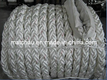 8 Strand PP Nylon Mooring Rope Line