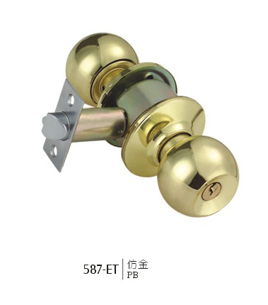 Round Lock, Round Knob Lock. Round Cylindrical Knob Lock