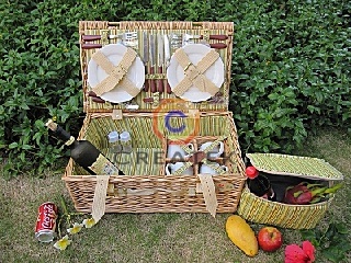 Wicker Food Basket, Picnic Basket (CK11043) 