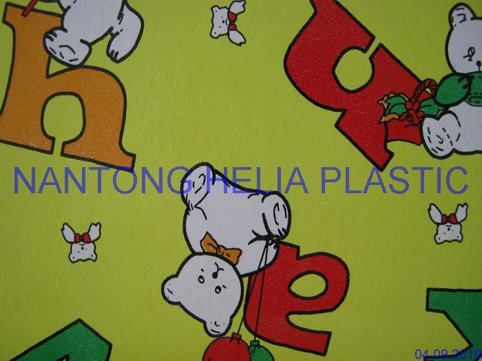 PVC Printed Sheet for Table Cloth, Shower Curtain (HL55)