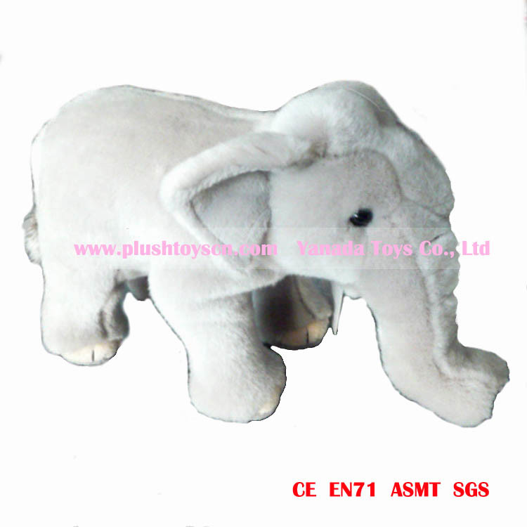 35cm Grey Running Elephant Plush Toys