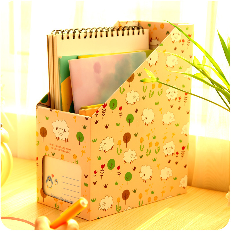 Fancy Printing Paper Office Desktop Organizer A4 File Holder