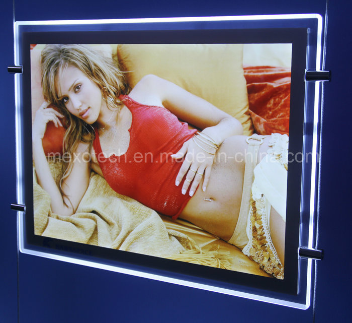 Double Side LED Acrylic Illuminated Light Box for Advertisement