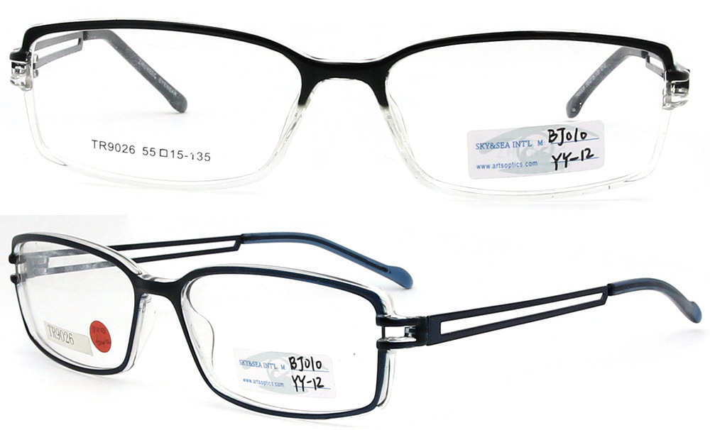 2015 New Models Famous Brands Glasses Frame Tr90 Optical Eyewear (BJ12-010)