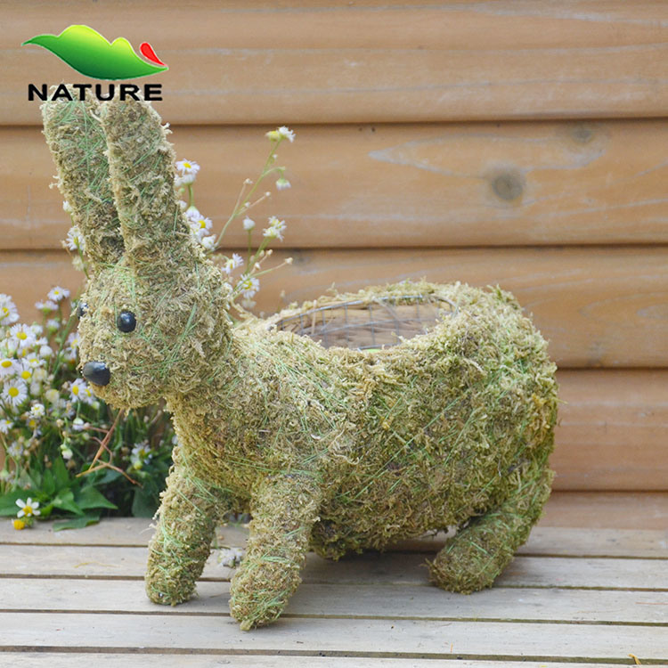 Easter Rabbit Dolls Holiday Gift Decoration Pot