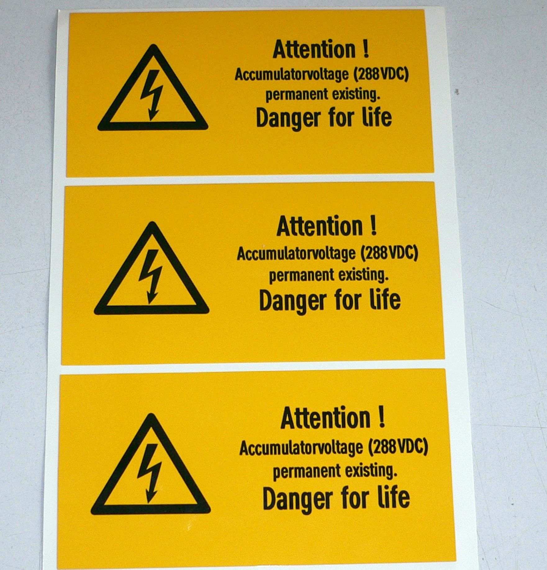 Warning Labels