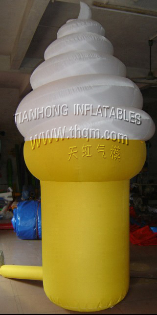 Pop Model, Inflatable Ice Cream. Inflatable Model