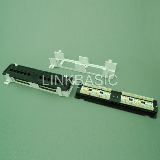 Patch Panel-Cat 5e 12-Port Patch Panel