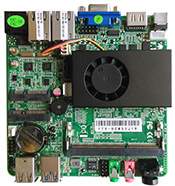 2032-1&2 Itx-Hcms3j19 & Hcms3j18, Intel Baytrail J1900/J1800 CPU Embedded Motherboard, 12V, VGA+HDMI