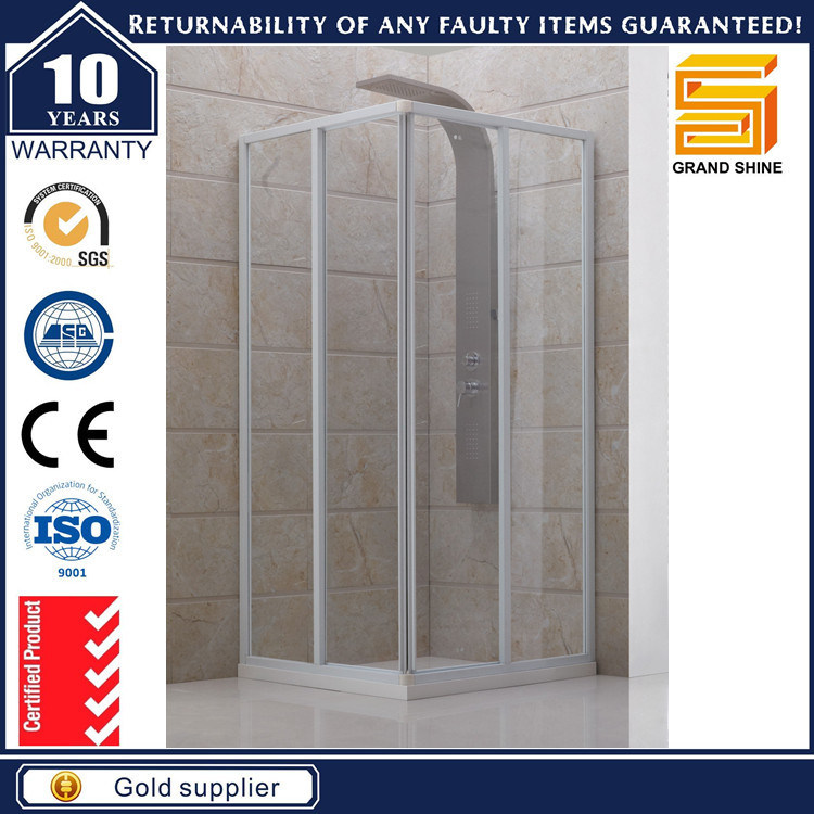 Frameless Easy-Clean Acrylic Tempered Glass Shower Enclosure