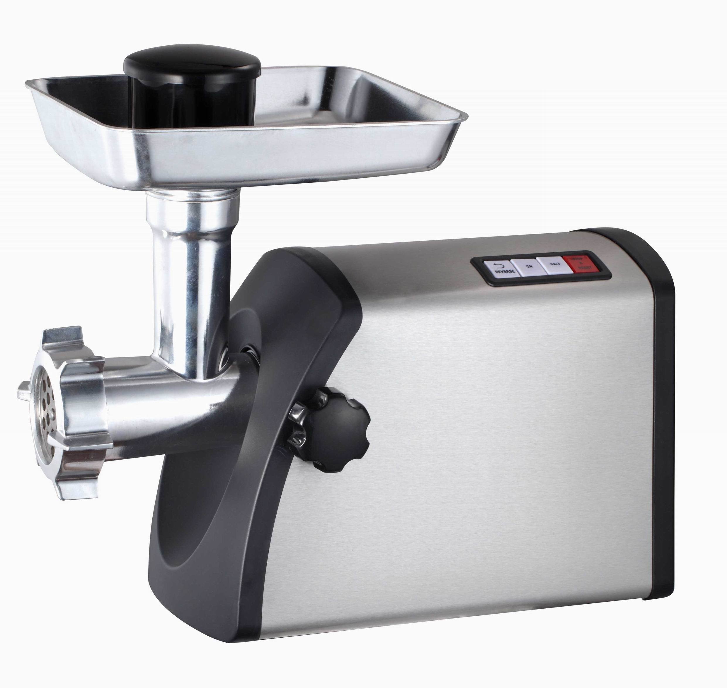 Efficient Commercial Electric Meat Grinder with Metal Gear Box