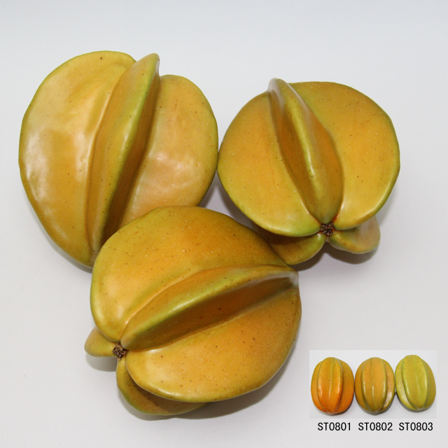 Artificial Fruit, Imitative Polyfoam Star Fruit (STH03-1-0802)
