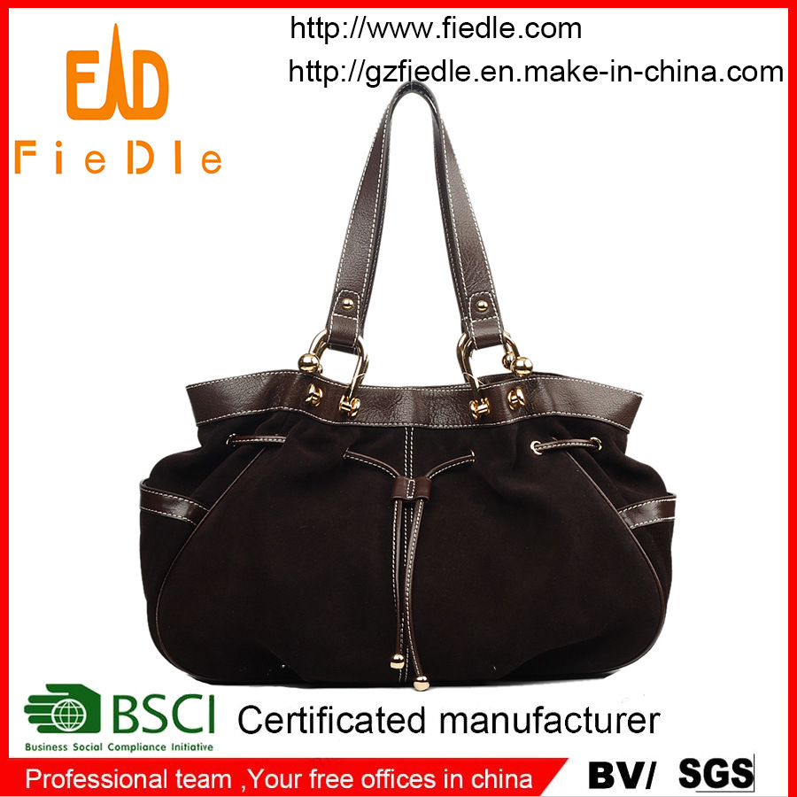 China Wholesale Luxury Satchel Genuine Leather Handbags (J969-B2036)